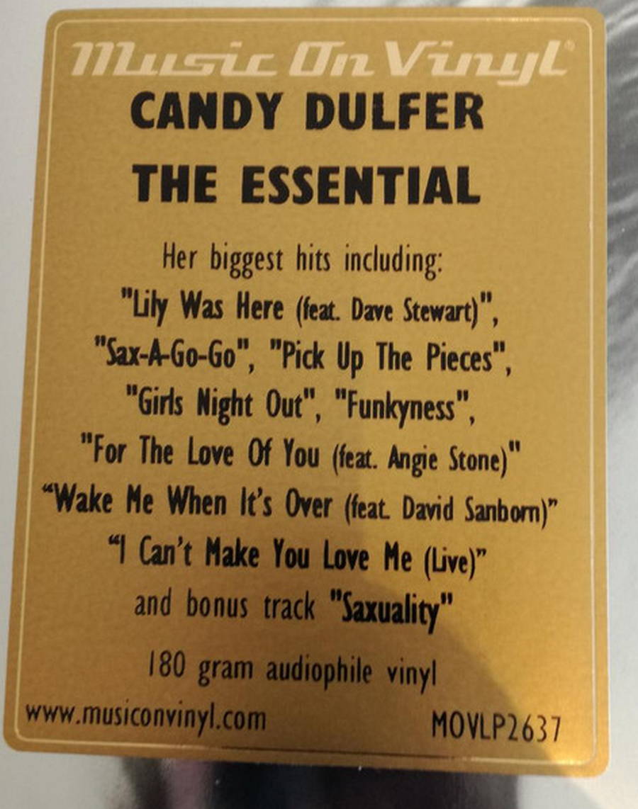 Candy Dulfer – The Essential Candy Dulfer 2LP